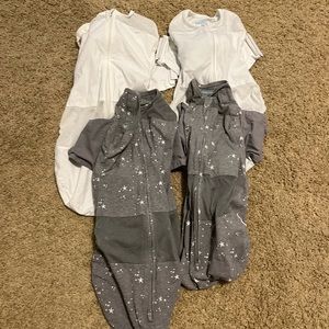 Lot of four gently used Snoo sleep sacks